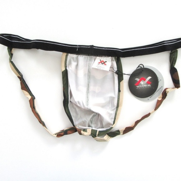 Green Camouflage Jockstrap - Picture 3 of 5